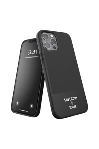 Capa iPhone 12 Pro Max Preto - Superdry