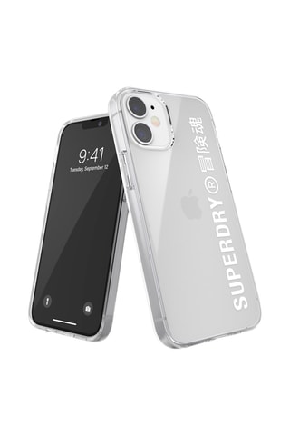 Capa iPhone 12 Mini Transparente - Superdry
