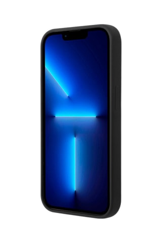 Capa em silicone iPhone 14 Pro Preto - Tumi Card Slot