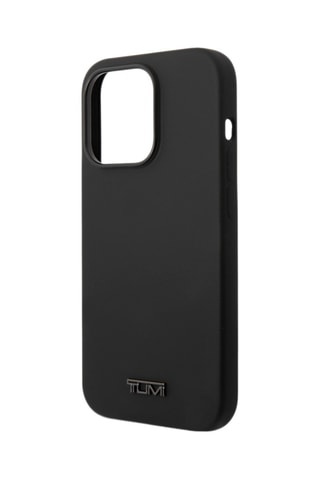 Capa em silicone iPhone 14 Pro Preto - Tumi Card Slot
