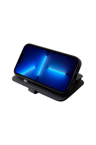 Estojo de proteção em couro iPhone 14 Pro - Preto - Mercedes Benz