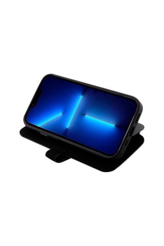 Estojo de proteção em couro iPhone 14 Pro - Preto - BMW