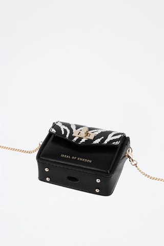 Estojo tiracolo AirPods Ava - Preto e branco - Ideal of Sweden