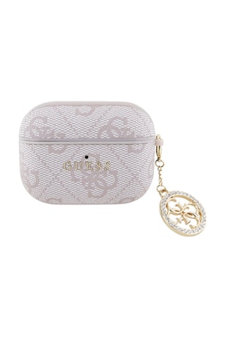 Proteção 4G Script AirPods Pro Rosa - Guess - Guess