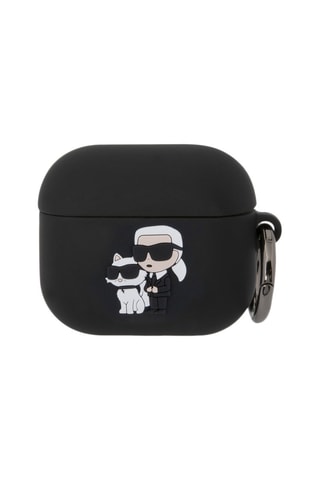 Proteção Airpods 3 Preto - Karl Lagerfeld