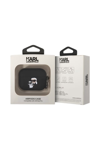 Proteção Airpods Pro Preto - Karl Lagerfeld