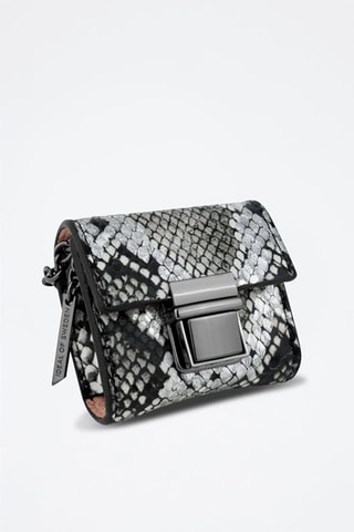 Estojo tiracolo AirPods Cosmo - Preto e prateado - Ideal of Sweden