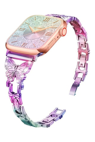 Bracelete compatível Apple Watch 38/40/41 mm - Violeta - Adidas