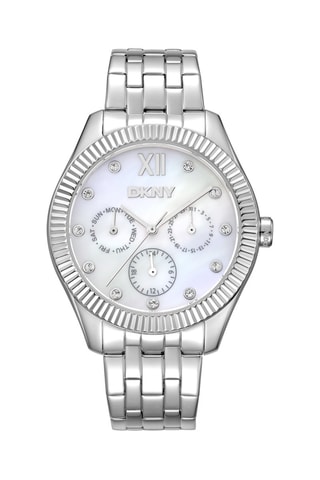 Stalen Quartz Horloge - Zilverkleurig