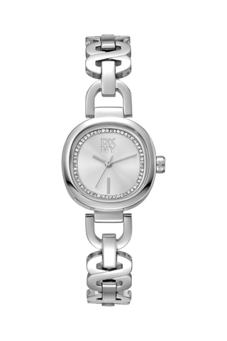 Stalen Quartz Horloge - Zilverkleurig