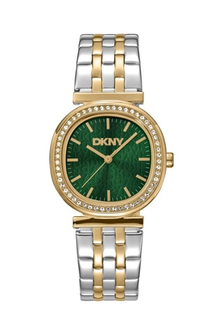 Stalen Quartz Horloge - Zilverkleurig en Goudkleurig