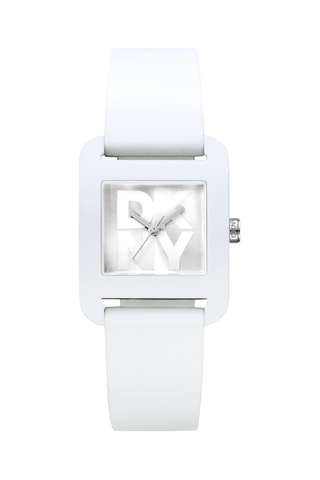 Silicone Quartz Horloge - Wit