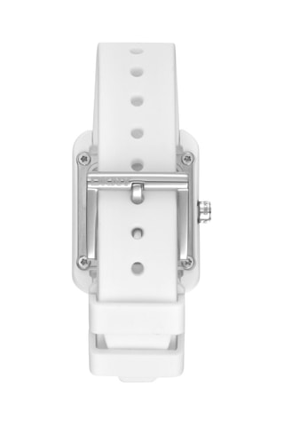 Silicone Quartz Horloge - Wit