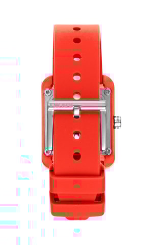 Silicone Quartz Horloge - Rood