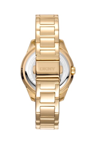 Stalen Quartz Horloge Evening - Goudkleurig