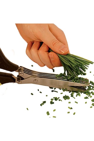 Ciseau en acier inoxydable avec peigne - Modèle aléatoire - 20 cm