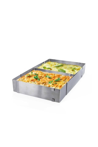 Cadre à pâtisserie en acier inoxydable - 37 x 5 x 44 cm