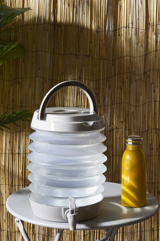 Fontaine à boissons rétractable - 5,5 l - Coloris aléatoire