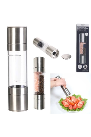 Moulin à poivre et sel en acier inoxydable