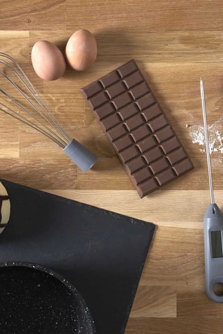 Fouet 2-en-1 en acier inoxydable