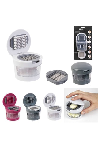 Presse-ail en acier inoxydable - Modèle aléatoire