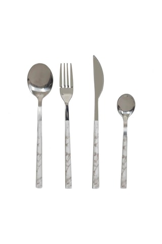 Ménagère en acier inoxydable - 16 pièces