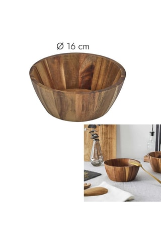 Saladier en acacia - 16 cl