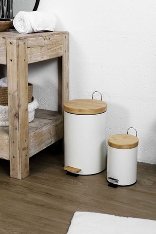 2 poubelles à pédale - 3 et 12 l