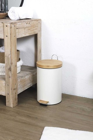 2 poubelles à pédale - 3 et 12 l