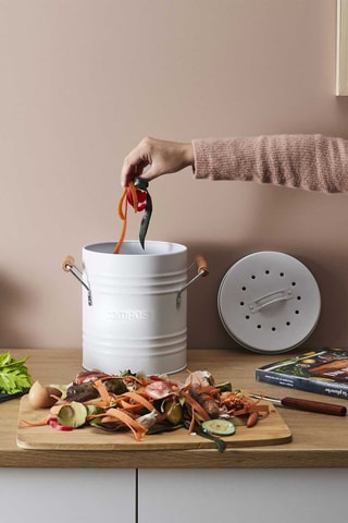 Poubelle à compost - 18 x 18 x 21 cm