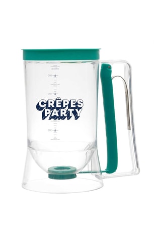 Verseur à pâte à piston en acier inoxydable et silicone - 90 cl - Modèle aléatoire