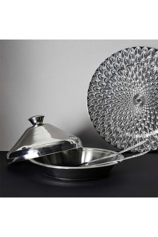 Tajine en acier inoxydable - 24 cm