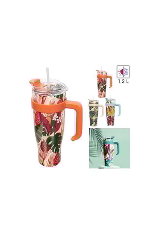 Mug en acier inoxydable - 120 cl - Coloris aléatoire