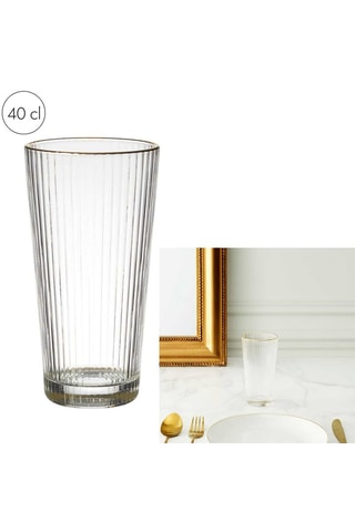 6 verres hautes - 30 cl