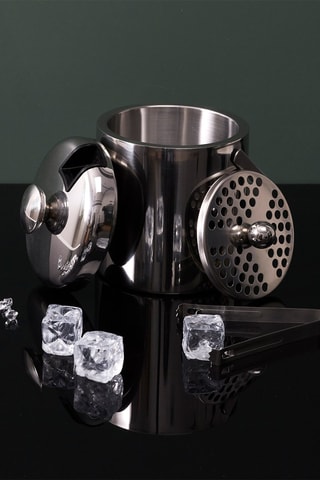 Seau à glace en acier inoxydable - 1,3 l