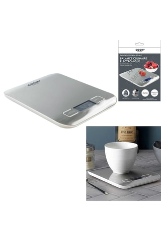 Balance électronique de cuisine en acier inoxydable