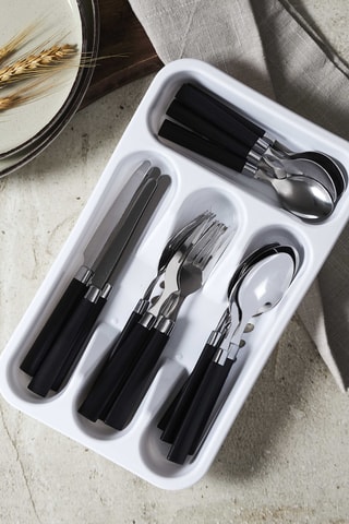 Ménagère en acier inoxydable - 16 pièces