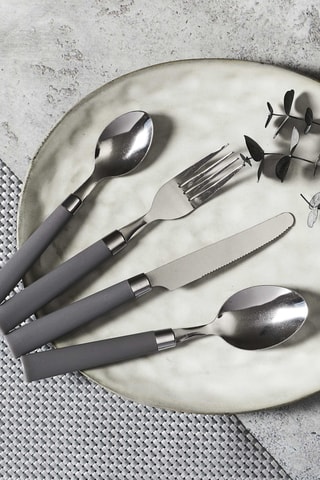 Ménagère en acier inoxydable - 17 pièces