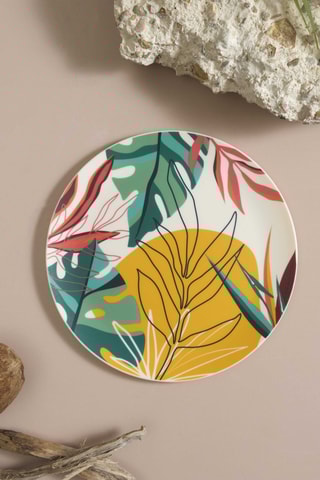 6 assiettes plates - 26 cm