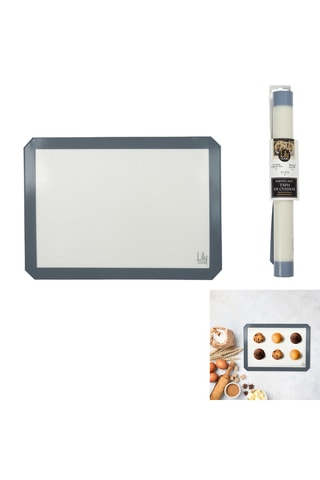 Tapis de cuisson et tapis de pâtisserie en silicone - 32,5 x 5,5 x 5,5 cm