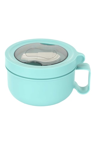 Lunch box en acier inoxydable - 17 x 14,5 x 9,4 cm - modèle aléatoire