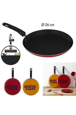 Poêle à crêpes - 26 cm - Modèle aléatoire