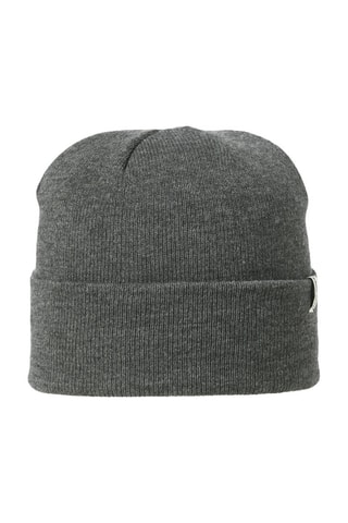 Gants et bonnet - Gris foncé chiné