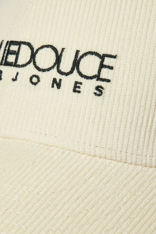 Casquette en velours - Ecru