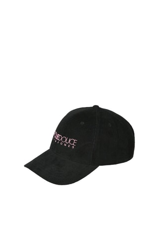 Casquette en velours - Noir