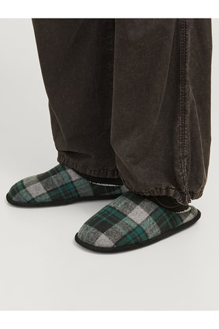 Pantoufles fourrées - Vert