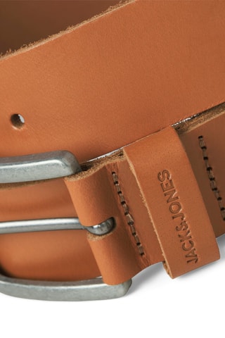 Ceinture en cuir - Camel