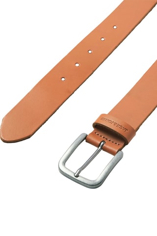 Ceinture en cuir - Camel