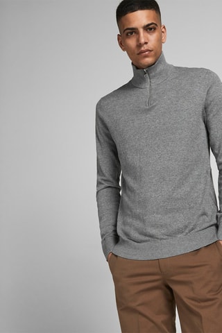 Pull - Gris clair chiné