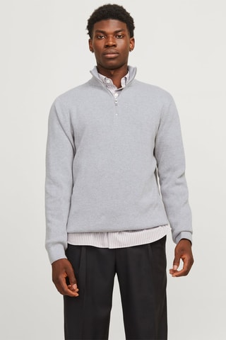 Pull - Gris clair chiné